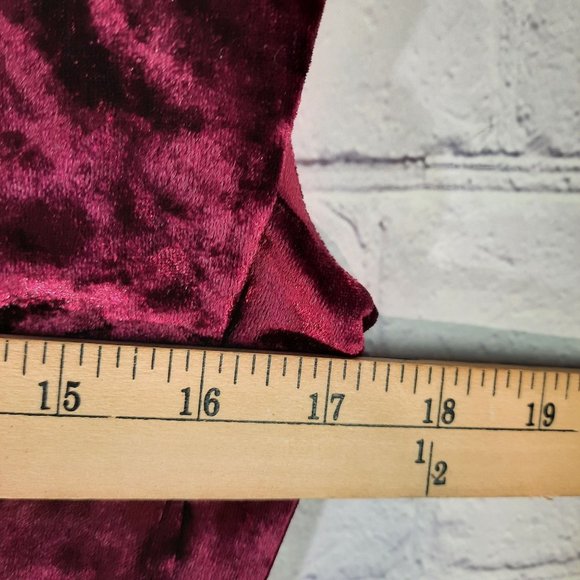 Ronny Kobo Burgundy Sleeveless Mini Dress - Picture 6 of 11